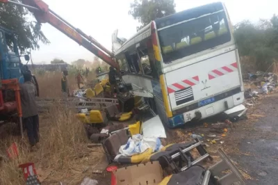 Avtobus qəzası: 13, ölü, 40 yaralı DƏHŞƏT!